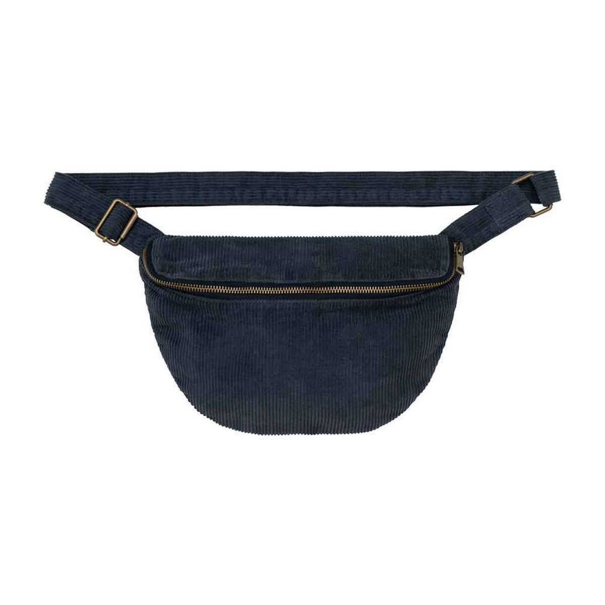 Navy - Front - Native Spirit Faded Corduroy Waist Bag