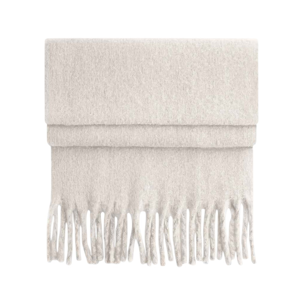 Natural Stone - Front - Beechfield Fluffy Scarf