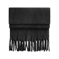 Black - Front - Beechfield Fluffy Scarf