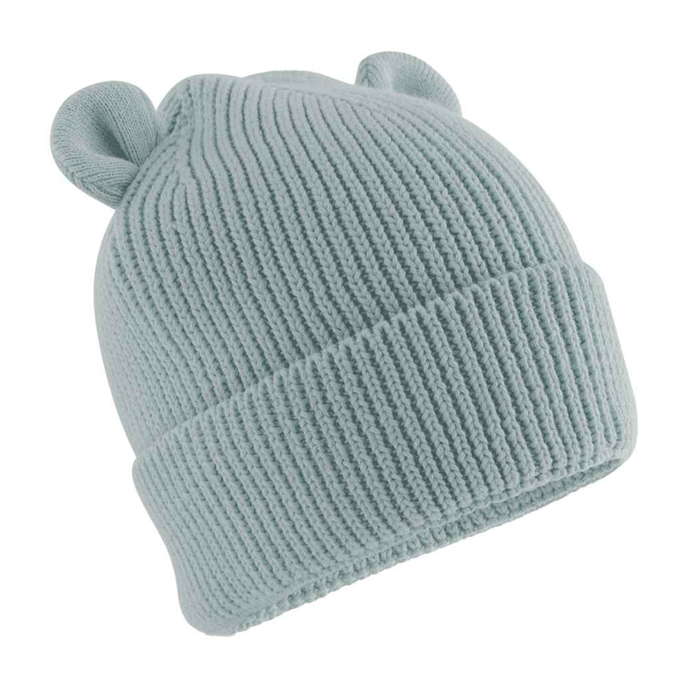 Dusty Turquoise - Front - Beechfield Baby Bear Beanie