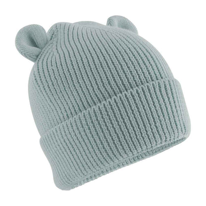 Dusty Turquoise - Front - Beechfield Baby Bear Beanie