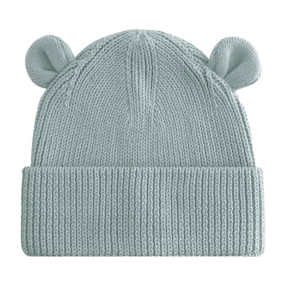 Dusty Turquoise - Back - Beechfield Baby Bear Beanie