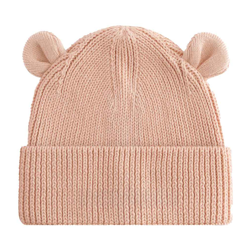 Peach - Back - Beechfield Baby Bear Beanie