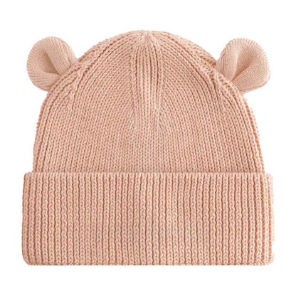 Peach - Back - Beechfield Baby Bear Beanie