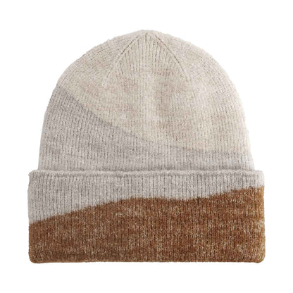 Oatmeal-Natural Stone-Biscuit - Front - Beechfield Womens-Ladies Wave Soft Beanie