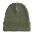 Olive Green - Back - Beechfield Unisex Adult Cuffed Organic Cotton Heavyweight Beanie