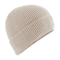 Almond - Front - Beechfield Unisex Adult Streetlite Reflective Beanie