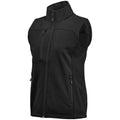 Black - Lifestyle - Stormtech Womens-Ladies Cascades Softshell Body Warmer