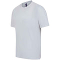 White - Side - Henbury Unisex Adult CoolPlus Moisture Wicking T-Shirt