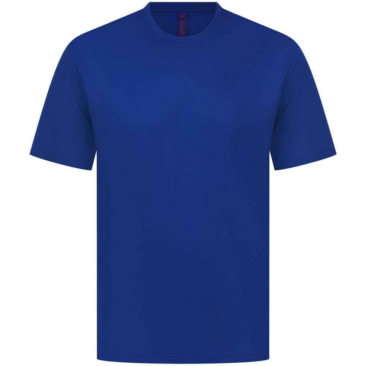 Royal Blue - Front - Henbury Unisex Adult CoolPlus Moisture Wicking T-Shirt
