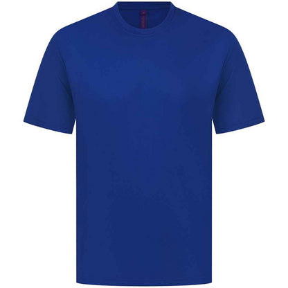 Royal Blue - Front - Henbury Unisex Adult CoolPlus Moisture Wicking T-Shirt