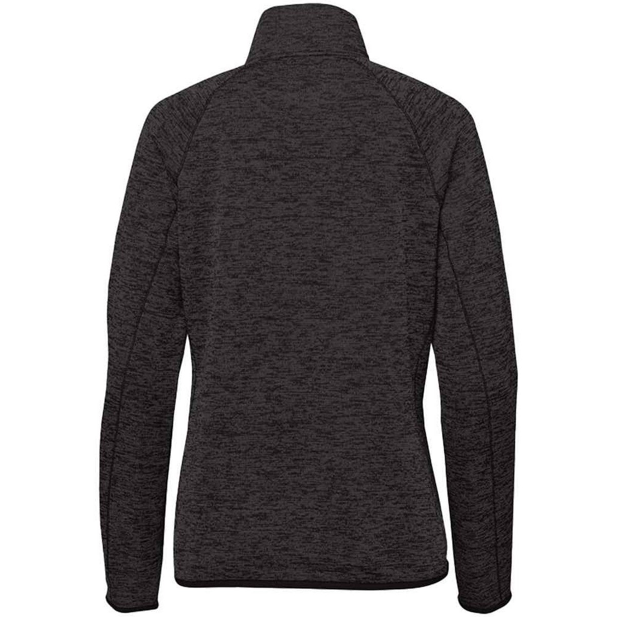 Black Heather - Back - Stormtech Womens-Ladies Yosemite Half Zip Pullover
