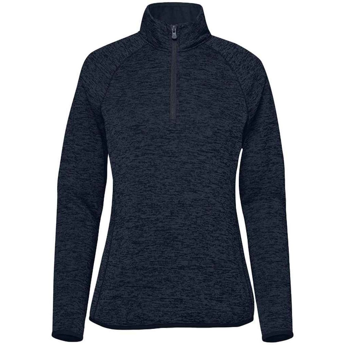 Navy Heather - Front - Stormtech Womens-Ladies Yosemite Half Zip Pullover