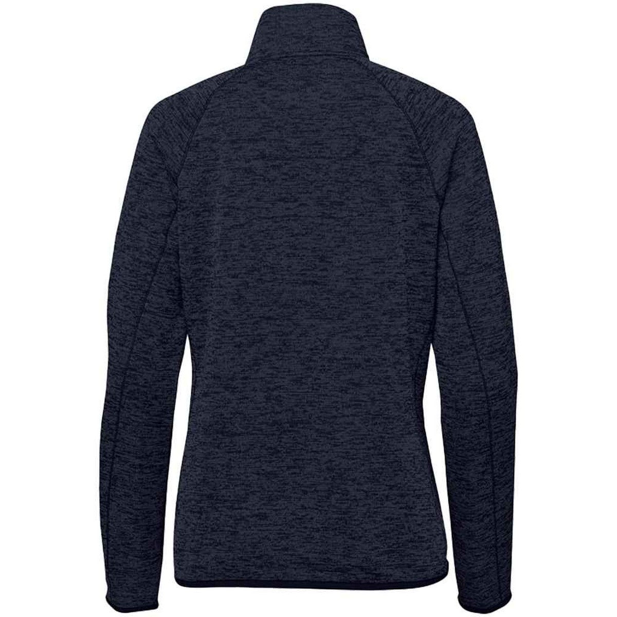Navy Heather - Back - Stormtech Womens-Ladies Yosemite Half Zip Pullover