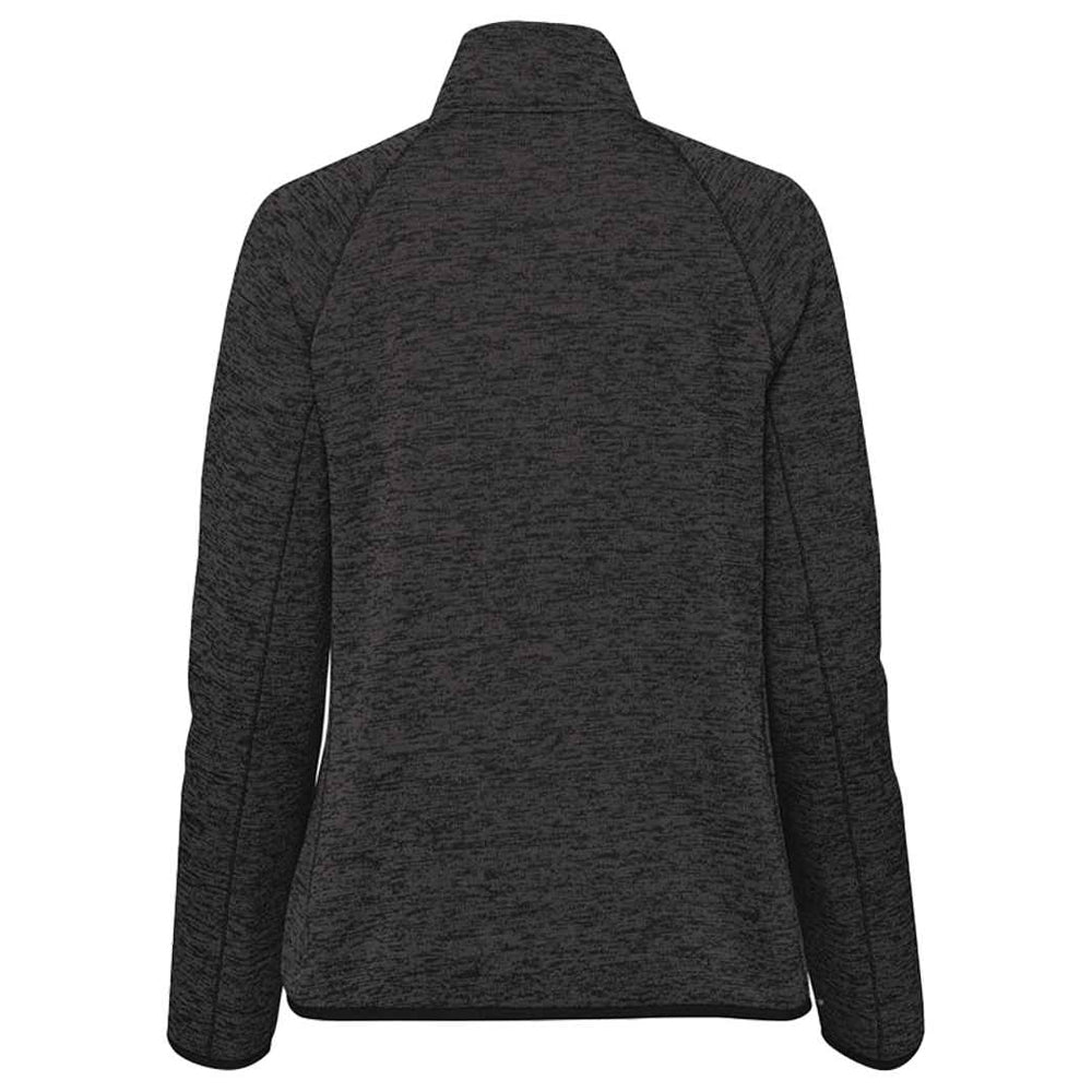 Black Heather - Back - Stormtech Womens-Ladies Yosemite Full Zip Fleece Jacket