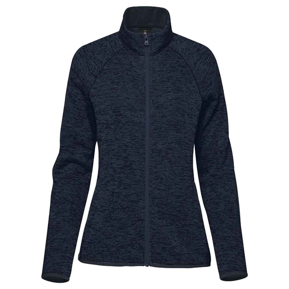 Navy Heather - Front - Stormtech Womens-Ladies Yosemite Full Zip Fleece Jacket