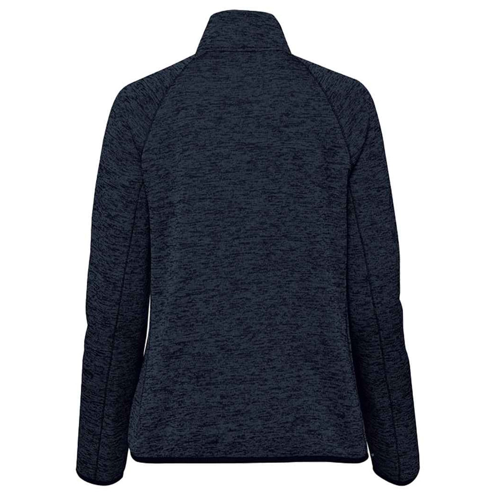 Navy Heather - Back - Stormtech Womens-Ladies Yosemite Full Zip Fleece Jacket
