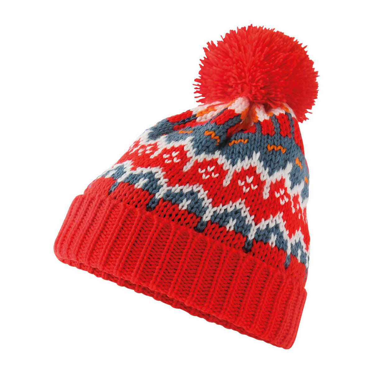 Alpine Racer - Back - Beechfield Unisex Adult Retro Skiing Beanie