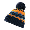 Blazing Blue - Back - Beechfield Unisex Adult Retro Skiing Beanie