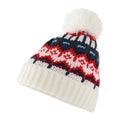 White Out - Back - Beechfield Unisex Adult Retro Skiing Beanie