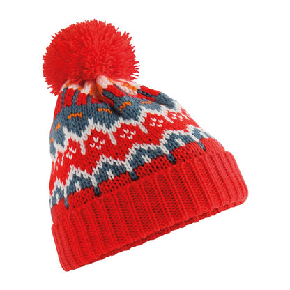 Alpine Racer - Front - Beechfield Unisex Adult Retro Skiing Beanie