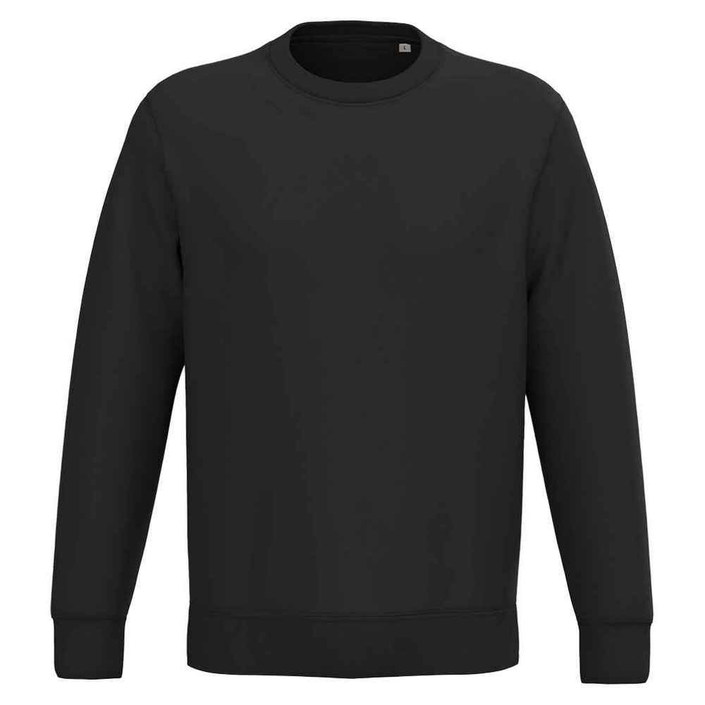 Black - Front - Native Spirit Unisex Adult Crew Neck Sweatshirt