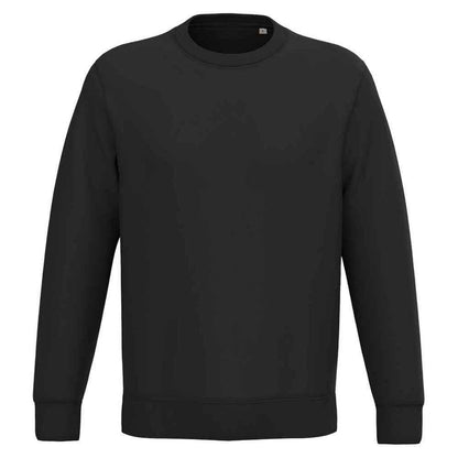 Black - Front - Native Spirit Unisex Adult Crew Neck Sweatshirt