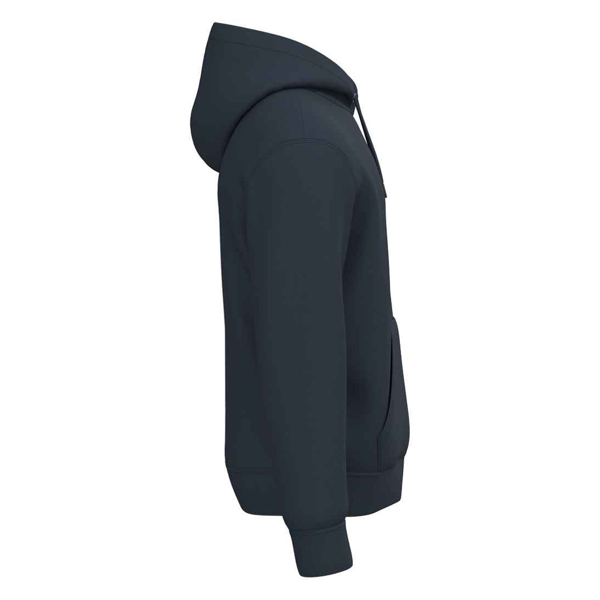 Navy - Side - Native Spirit Unisex Adult Hoodie
