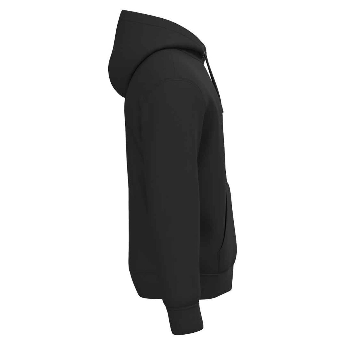 Black - Side - Native Spirit Unisex Adult Hoodie