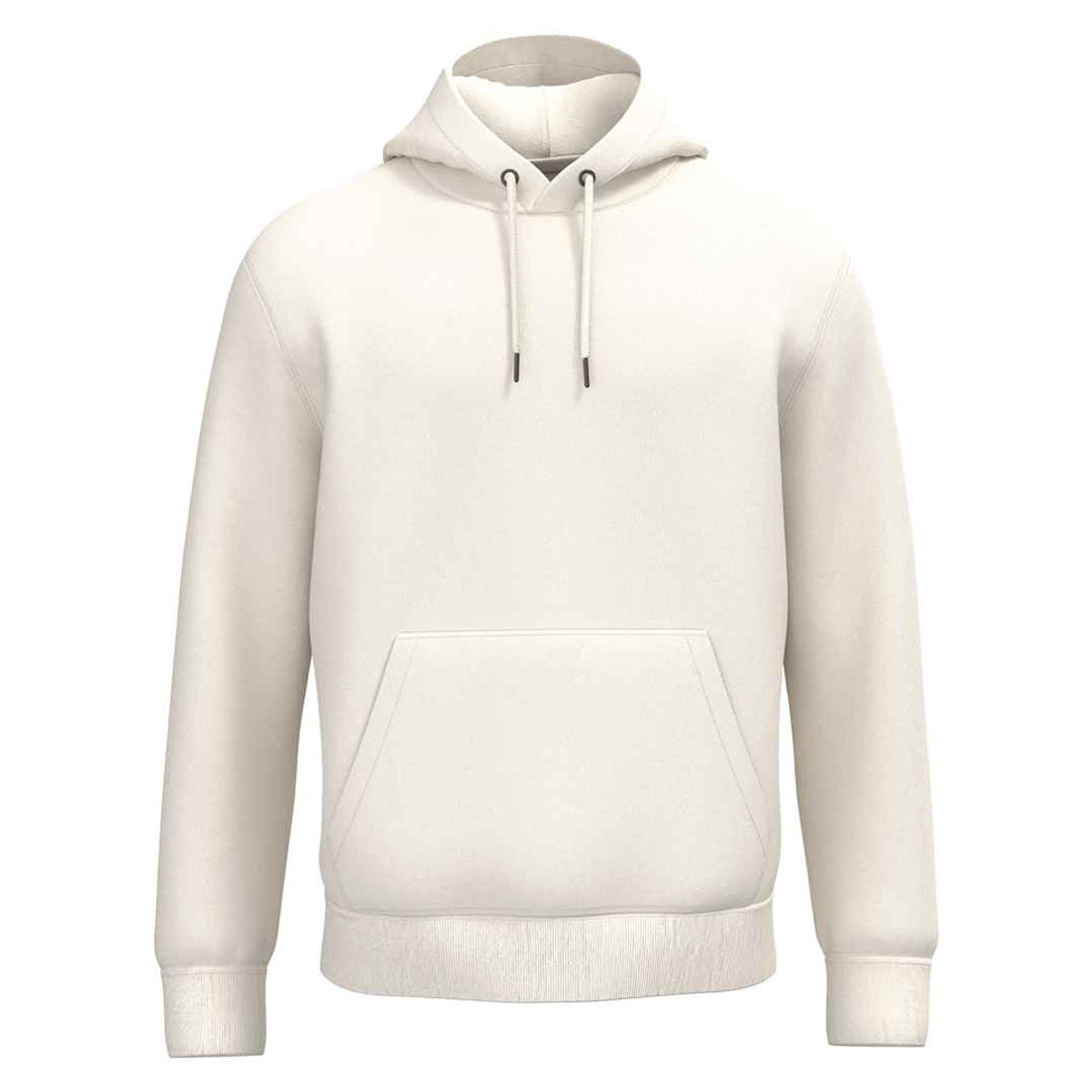 Ivory - Front - Native Spirit Unisex Adult Hoodie