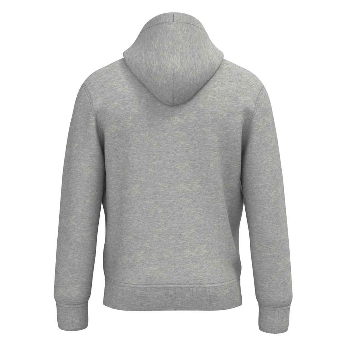 Moon Grey Heather - Back - Native Spirit Unisex Adult Hoodie