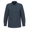 Washed Navy - Front - Native Spirit Mens Washed Work Jacket