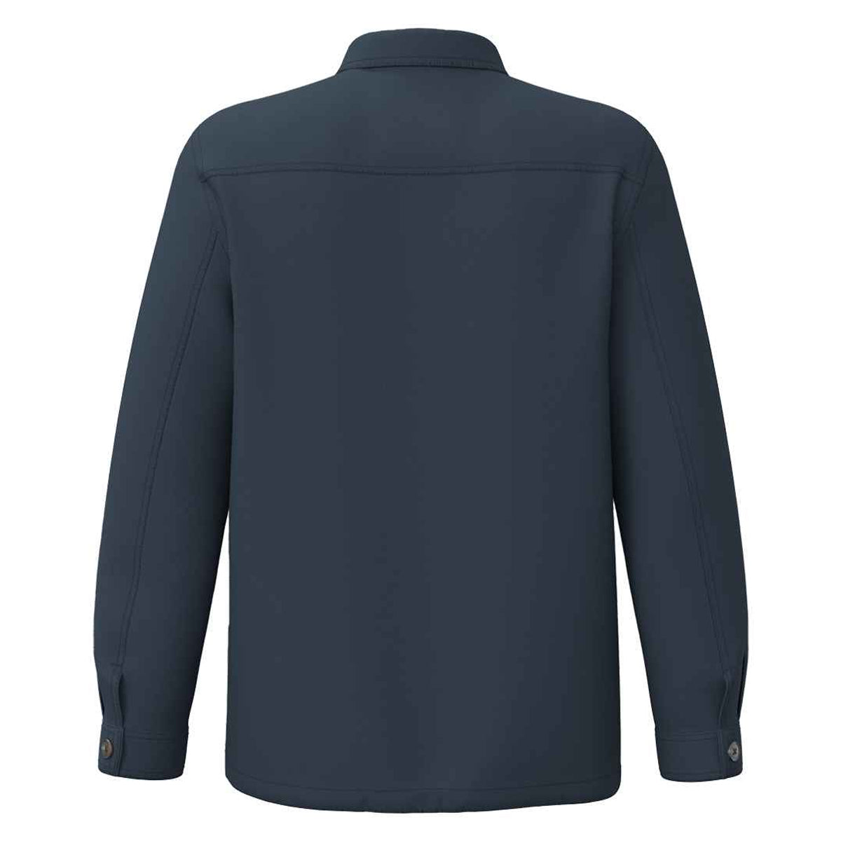 Washed Navy - Back - Native Spirit Mens Washed Work Jacket