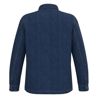Denim - Back - Native Spirit Unisex Adult Drop Shoulder Denim Jacket