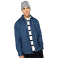 Denim - Lifestyle - Native Spirit Unisex Adult Drop Shoulder Denim Jacket