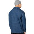 Denim - Pack Shot - Native Spirit Unisex Adult Drop Shoulder Denim Jacket