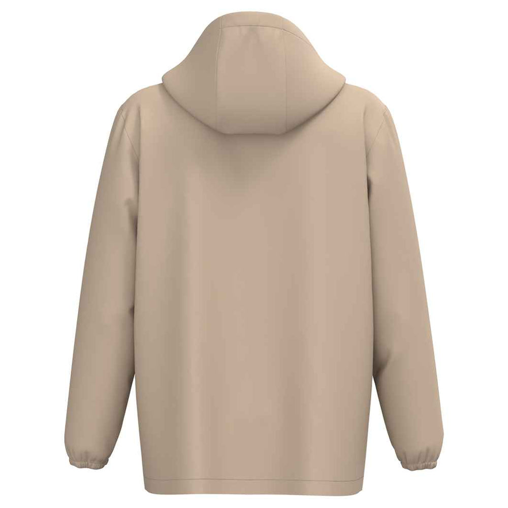 Wet Sand - Back - Native Spirit Unisex Adult Waterproof Quarter Zip Windbreaker