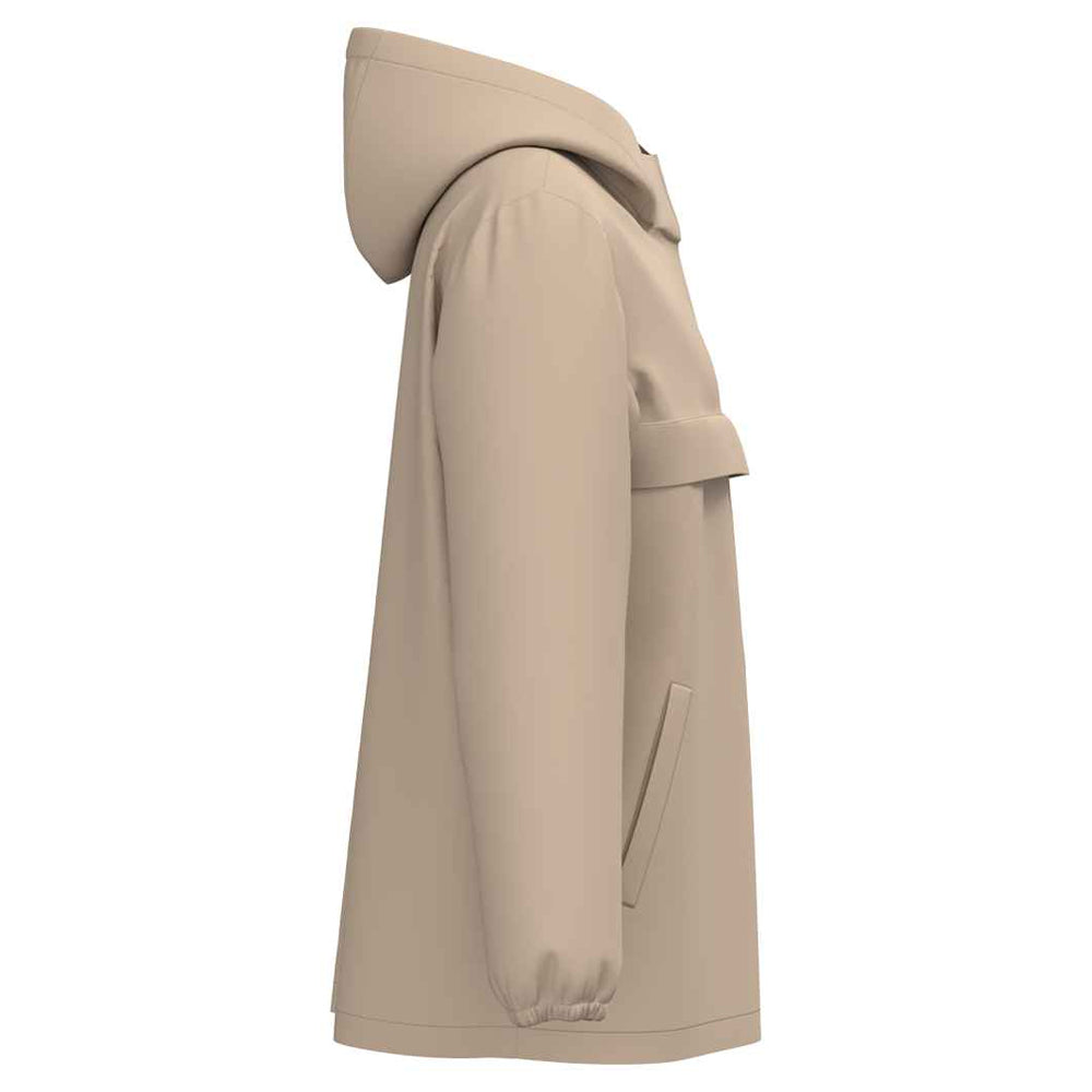 Wet Sand - Side - Native Spirit Unisex Adult Waterproof Quarter Zip Windbreaker