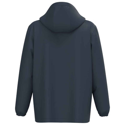 Navy - Back - Native Spirit Unisex Adult Waterproof Quarter Zip Windbreaker