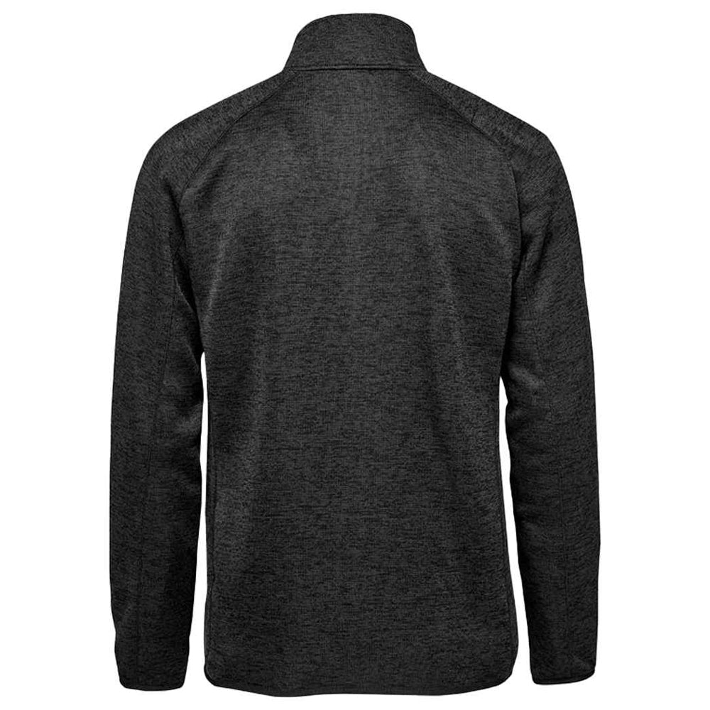 Black Heather - Back - Stormtech Mens Full Zip Fleece Jacket