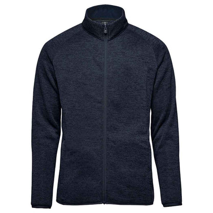 Navy Heather - Front - Stormtech Mens Full Zip Fleece Jacket