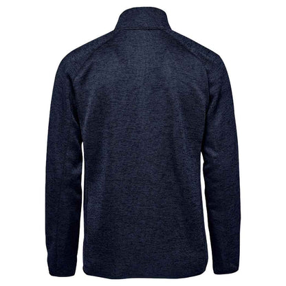 Navy Heather - Back - Stormtech Mens Full Zip Fleece Jacket