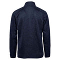 Navy Heather - Back - Stormtech Mens Full Zip Fleece Jacket