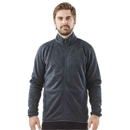 Navy Heather - Lifestyle - Stormtech Mens Full Zip Fleece Jacket