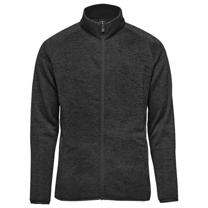 Black Heather - Front - Stormtech Mens Full Zip Fleece Jacket