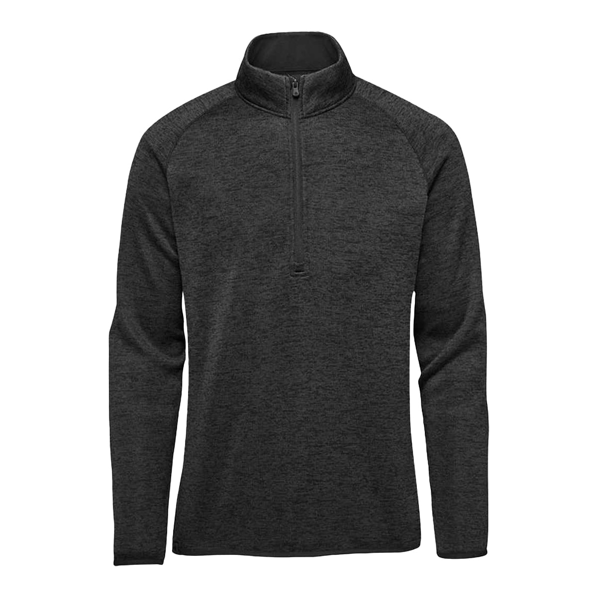 Black Heather - Front - Stormtech Mens Yosemite Half Zip Fleece Top