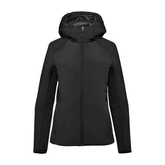 Black - Front - Stormtech Womens-Ladies Cascadia Thermal Jacket