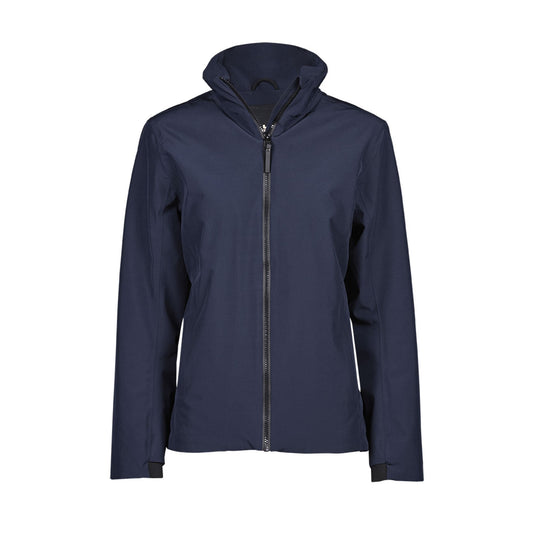 Deep Navy - Front - Tee Jays Womens-Ladies All Weather Jacket