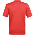 Bright Red - Back - Stormtech Mens Eclipse H2X-DRY Polo Shirt