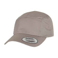 Khaki - Front - Flexfit Jockey Elastic Baseball Cap